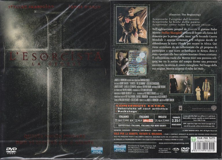 DVD - L'ESORCISTA La Genesi - NUOVO SIGILLATO