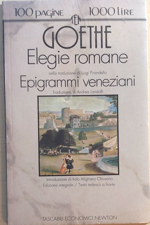 Elegie romane/Epigrammi veneziani di Goethe, 1994, Newton Compton Editori