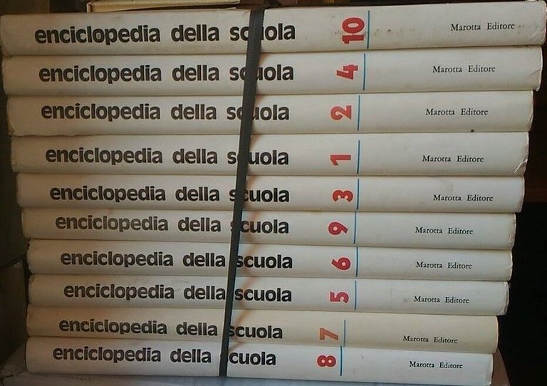 Enciclopedia della Scuola - Marotta Editore - 1977 - Intera, …