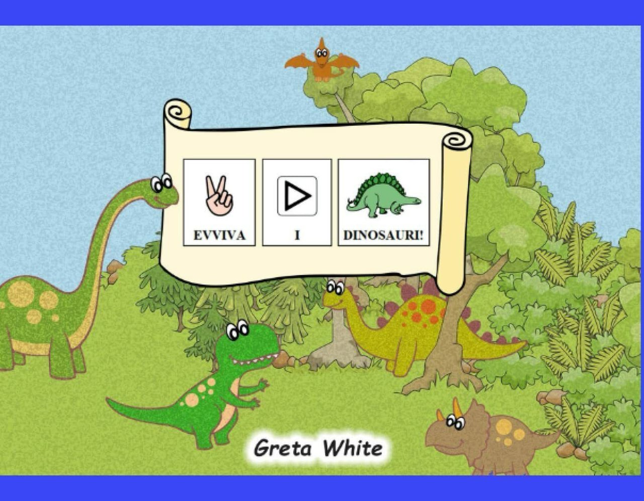 Evviva i dinosauri! in CAA di Greta White, 2021, Indipendently …
