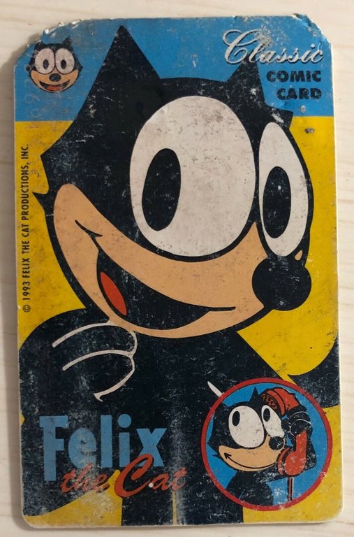 Felix the cat scheda telefonica usata di Aa.vv., 1993, Cat | Immagine Gallery 2