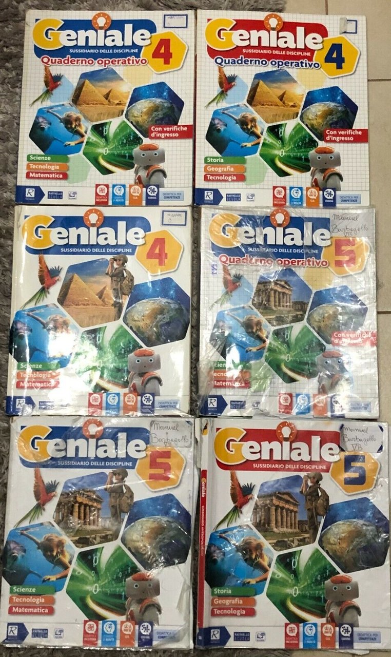 Geniale 4+5+Atlante Scientifico e Atlante Antropologico di Aa.vv., 2018, Grup | Immagine principale