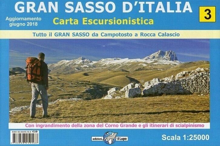 Gran Sasso d?Italia. Carta escursionistica 1:25.000 di Aa.vv., 2016, Edizioni