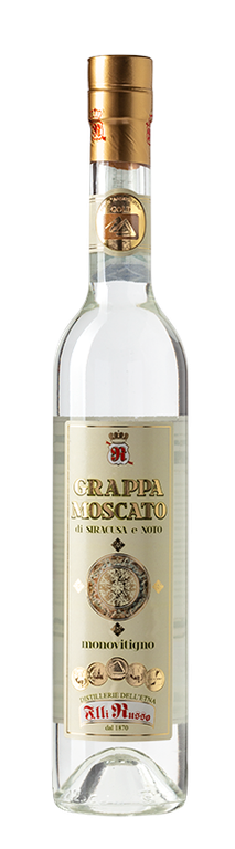 Grappa Moscato di Siracusa e Noto Russo Siciliano/500 ml