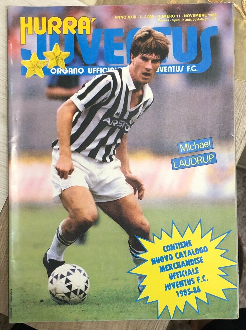 Hurrà Juventus n. 11/1985 di Aa.vv., 1985, Juventus F.c. | Immagine principale