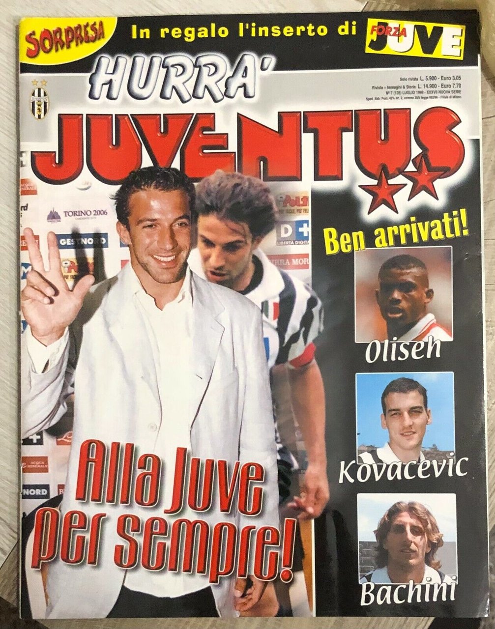 Hurrà Juventus n. 7/1999 di Aa.vv., 1999, Juventus F.c. | Immagine principale