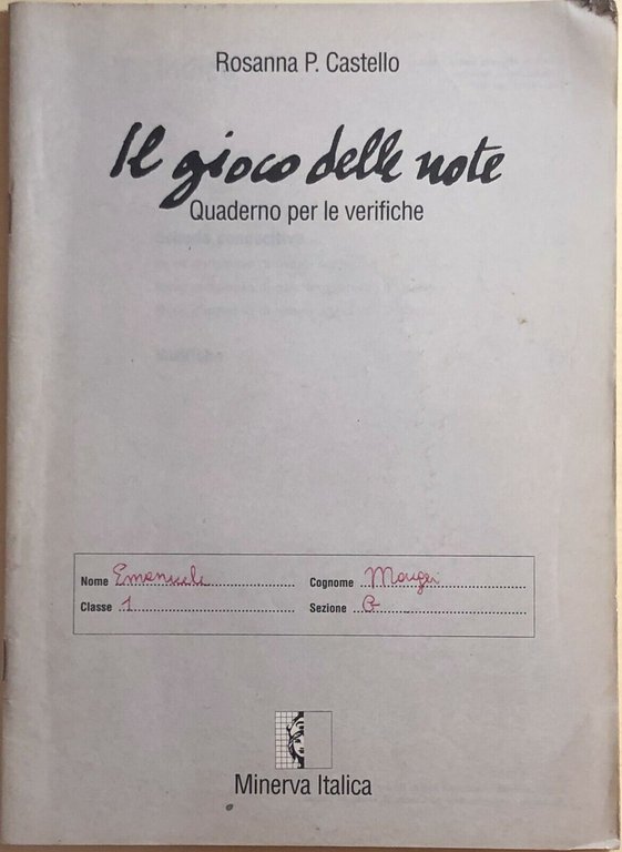 Il gioco delle note, quaderno per le verifiche di Rosanna … | Immagine Gallery 2