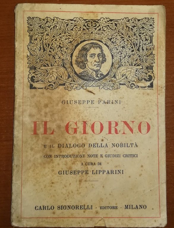 Il giorno - Giuseppe Parini - Carlo Signorelli - 1937 …