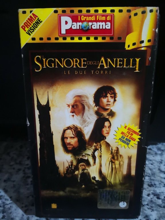 IL SIGNORE DEGLI ANELLI - LE DUE TORRI - vhs -2003 - Panorama -F