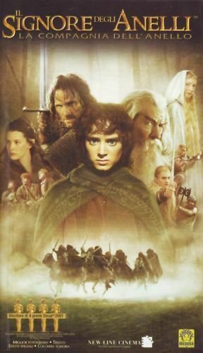 Il Signore Degli anelli-La compagnia dell'anello-Vhs-2001-Medusa-F