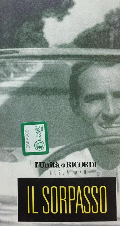 Il sorpasso di Dino Risi - vhs- 1962 - L'Unità …