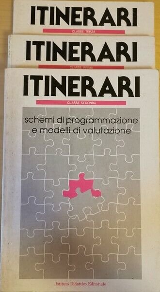 Itinerari: schemi di programmazione e modelli di valutazione (classi 1,2,3) … | Immagine Gallery 2