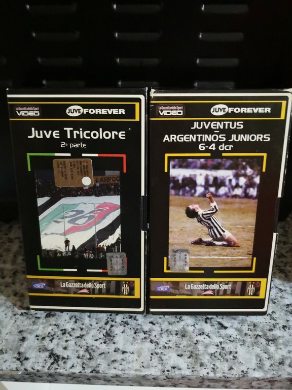 Juve tricolore e juventus Argentinos juniors 6.4. dcr -Vhs - …