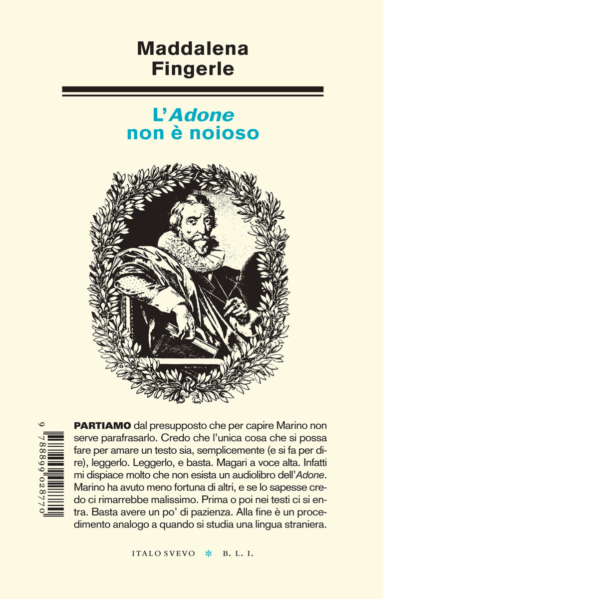 L' Adone non è noioso di Maddalena Fingerle - Italo … | Immagine principale