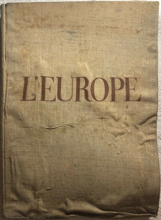 L?Europe, paysages et civilisations di Paul Claudel, 1943, Editions Atlantis