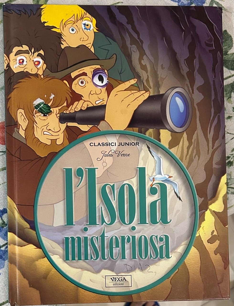 L?isola misteriosa di Jules Verne, 2008, Vega Edizioni