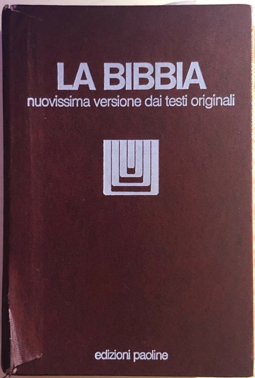 La Bibbia, 1987, Edizioni Paoline