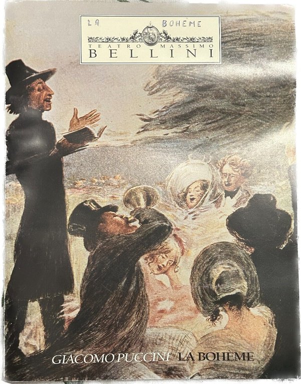La Bohème di Giacomo Puccini, 1996, Teatro Massimo Bellini