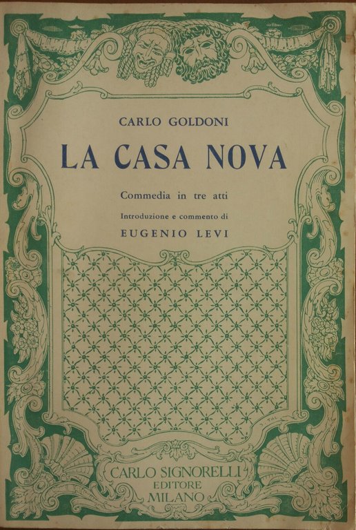 La casa nova - Carlo Goldoni - Carlo Signorelli,1966 - … | Immagine Gallery 2