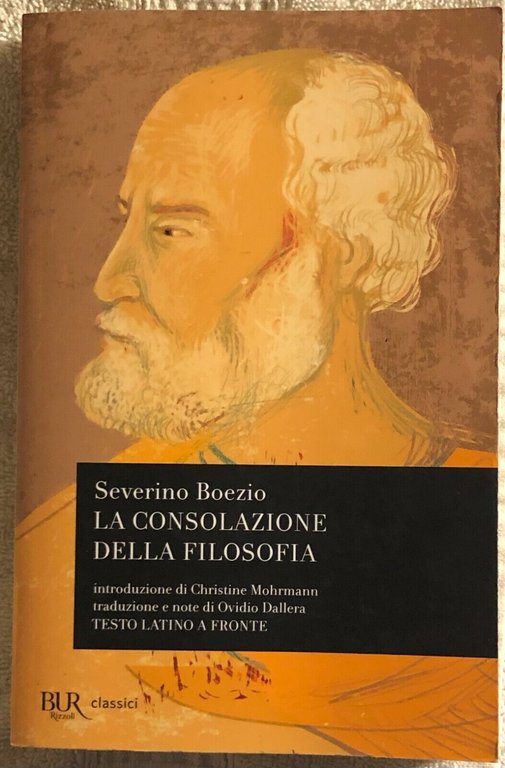 La consolazione della filosofia di Anicius Manlius Severinus Boethius, Christine