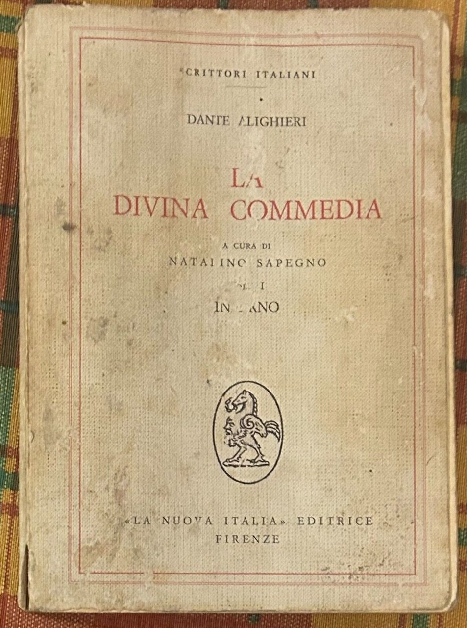 La Divina Commedia Vol. I - Inferno di Dante Alighieri, …