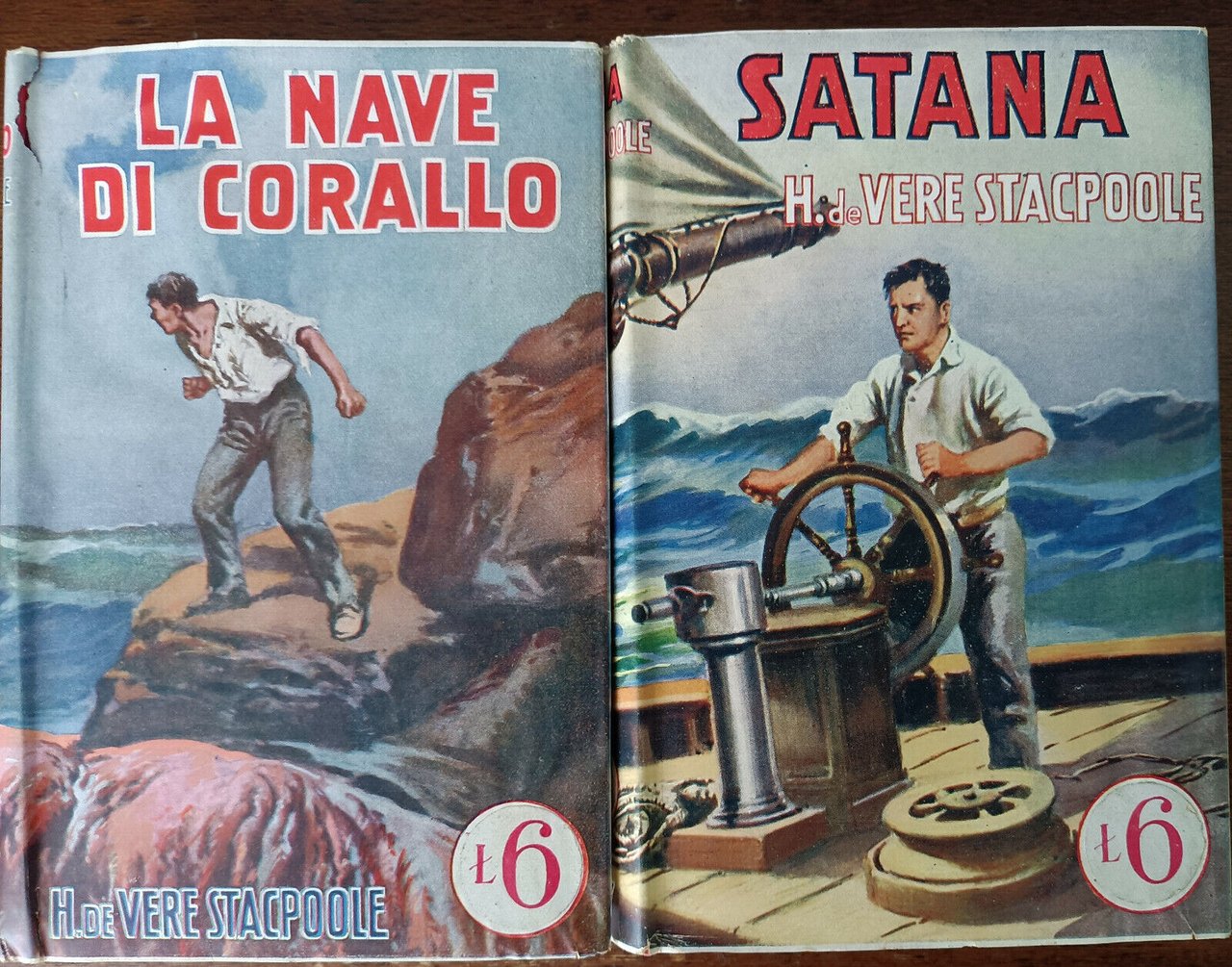 La nave di corallo; Satana - H. de Vere Stacpoole …