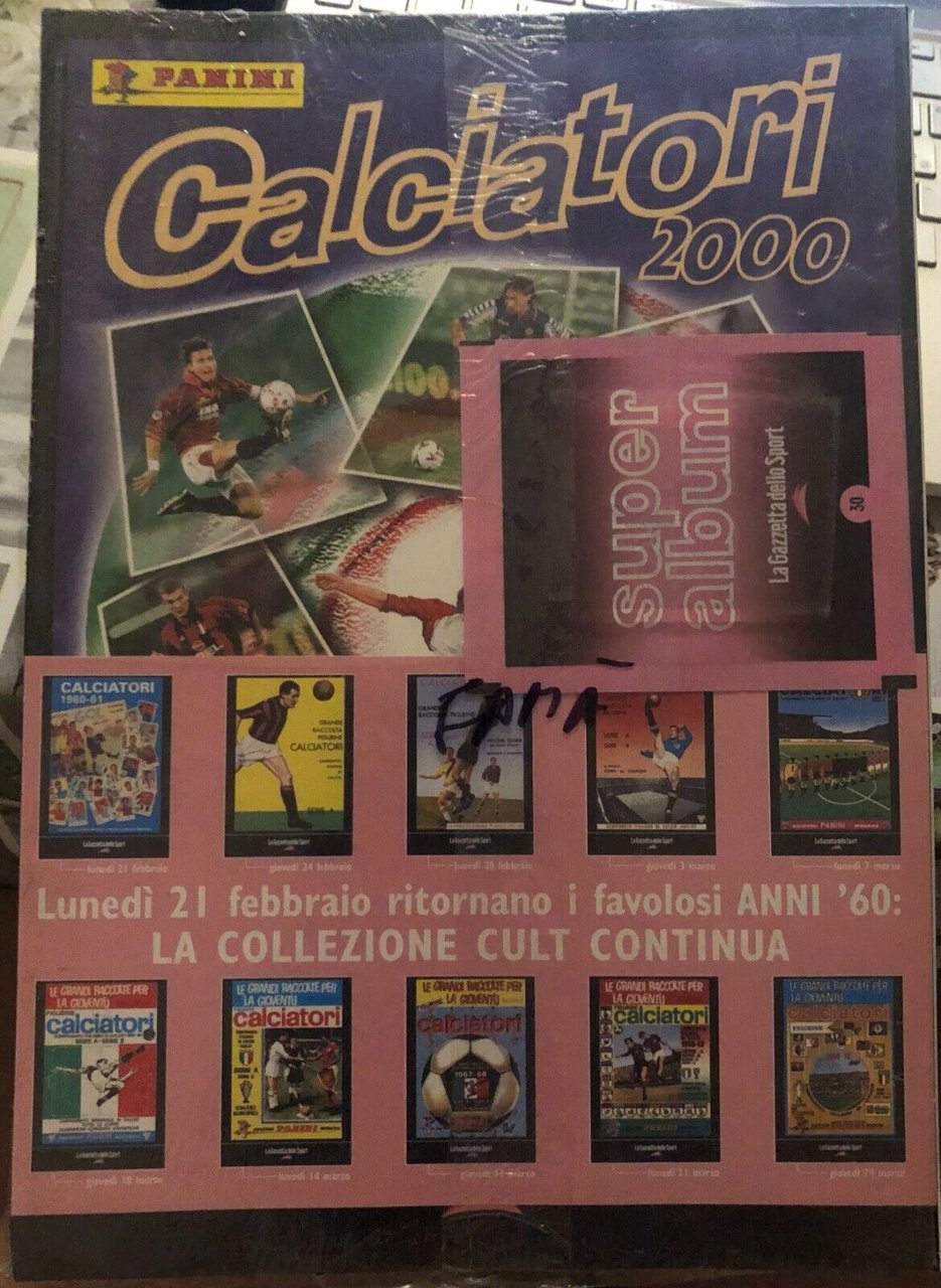 La raccolta completa degli album Panini 1999-2000 di Panini, 2018, …