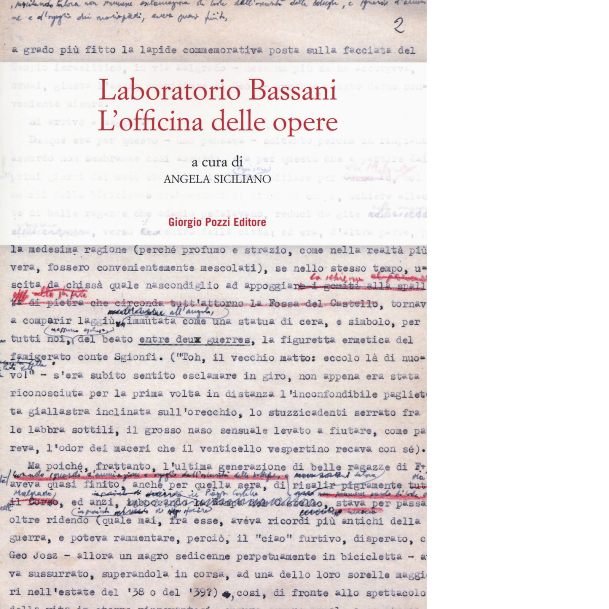 Laboratorio Bassani. L'officina delle opere di A. Siciliano - Giorgio …