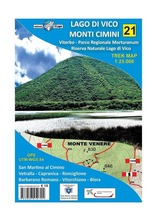 Lago di Vico, Monti Cimini. Viterbo, Parco regionale Marturanum e Riserva natura