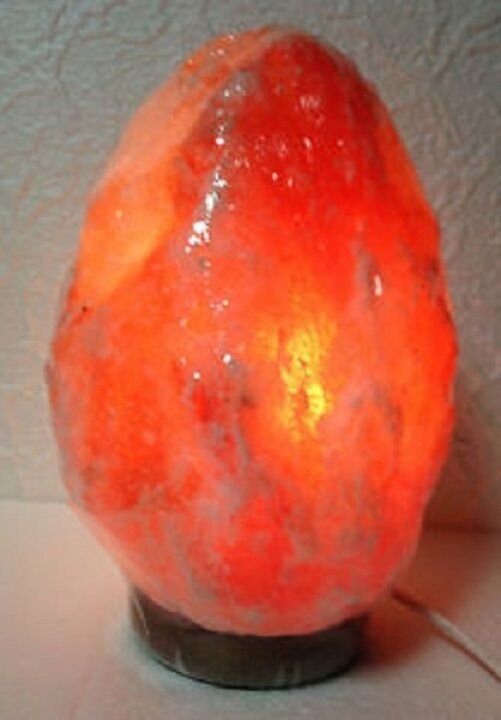 Lampada di Salgemma KG 2 -4 Sale rosa dell'Himalaya ORIG.PAKISTAN