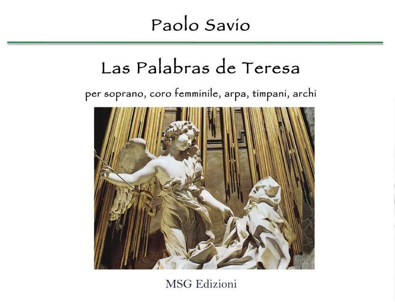 Las palabras de Teresa. Per soprano, coro femminile, arpa, timpani, …