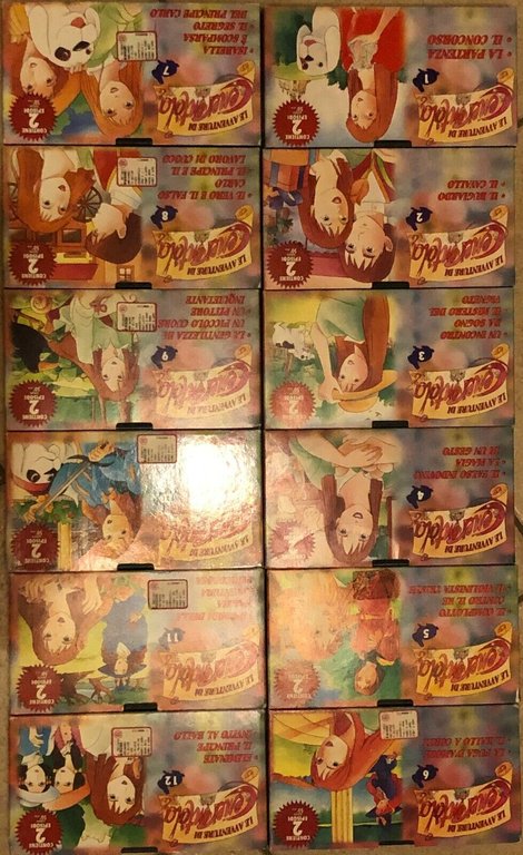 Le avventure di Cenerentola 1-13 VHS di Hobby E Work, …