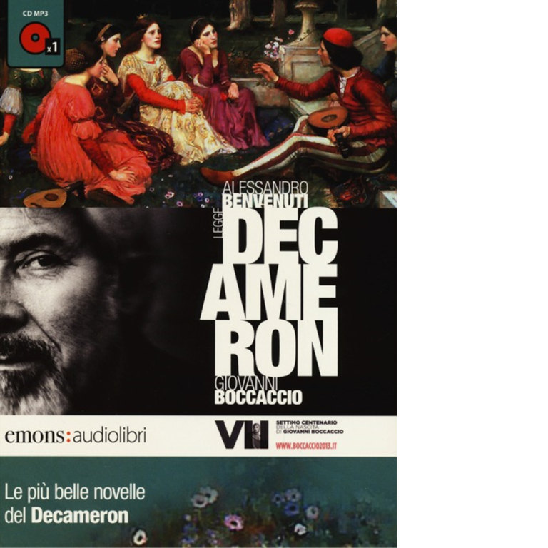LE PIU' BELLE NOVELLE DEL DECAMERON di GIOVANNI BOCCACCIO - Emons, 2013