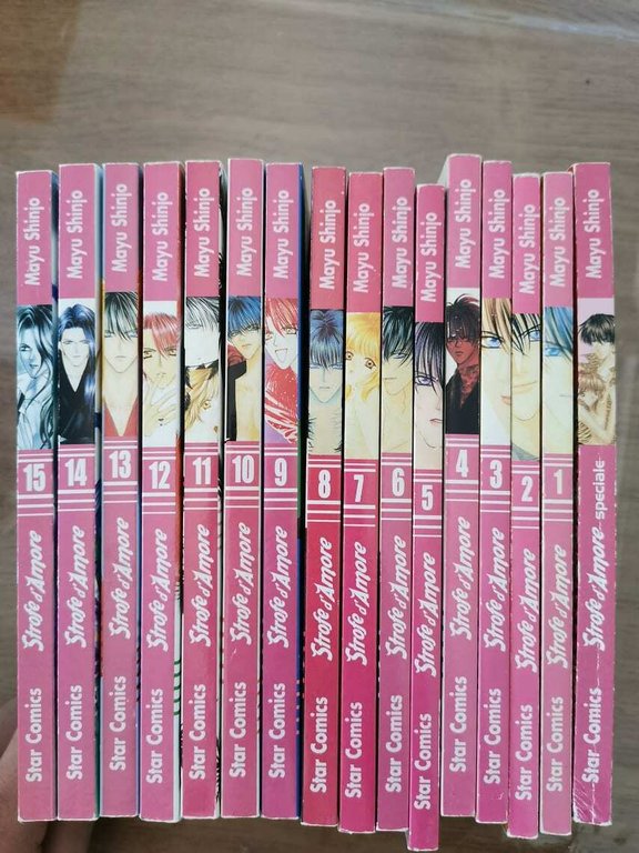 Lotto 16 fumetti Strofe d'Amore - M. Shinjo - Shogakukan …
