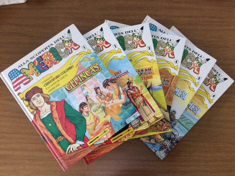 Lotto 6 periodici "Alla scoperta dell' America" - De Agostini …