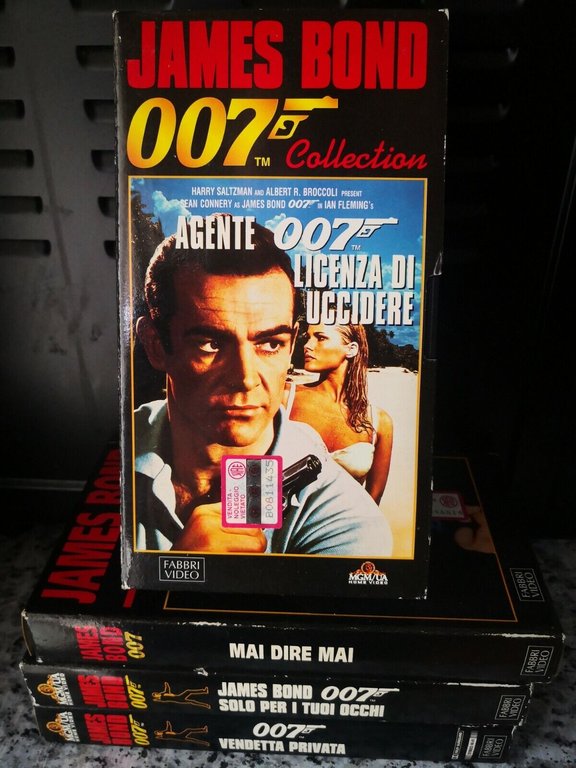 Lotto di 4 vhs di James Bond 007 - vhs … | Immagine Gallery 2