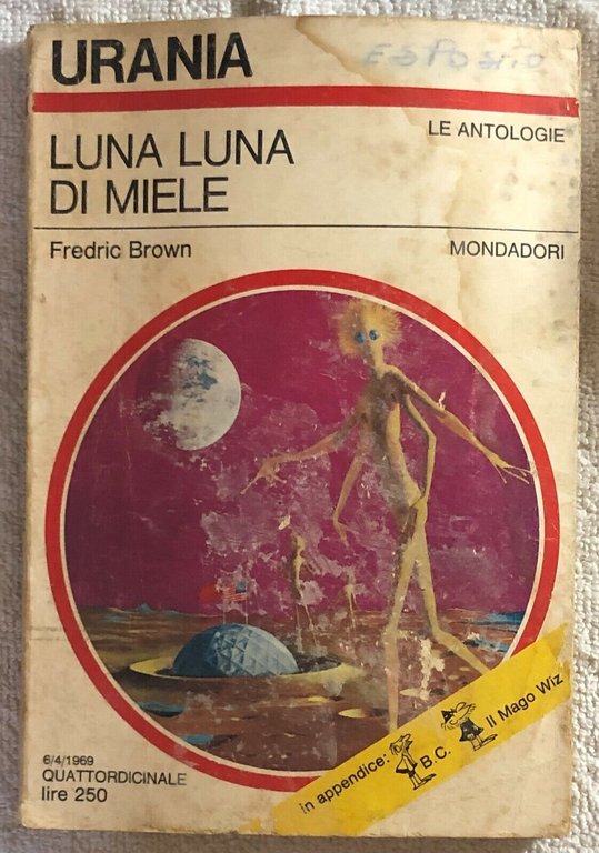 Luna Luna di miele di Fredric Brown, 1969, Mondadori | Immagine Gallery 2