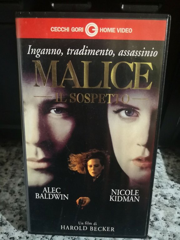 Malice - il sospetto - vhs -1994 - Cecchi Gori … | Immagine Gallery 2