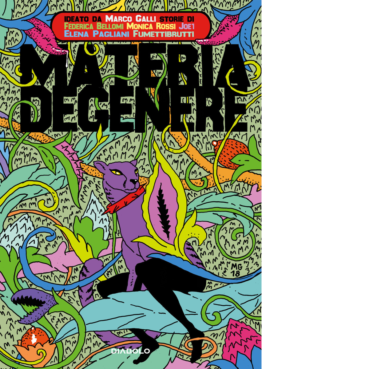 MATERIA DEGENERE di Bellomi Federica - Diabolo editore, 2019 | Immagine principale