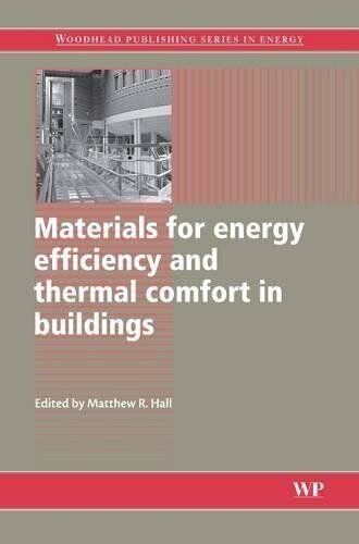 Materials for Energy Efficiency and Thermal Comfort in Buildings -WOODHEAD,2016