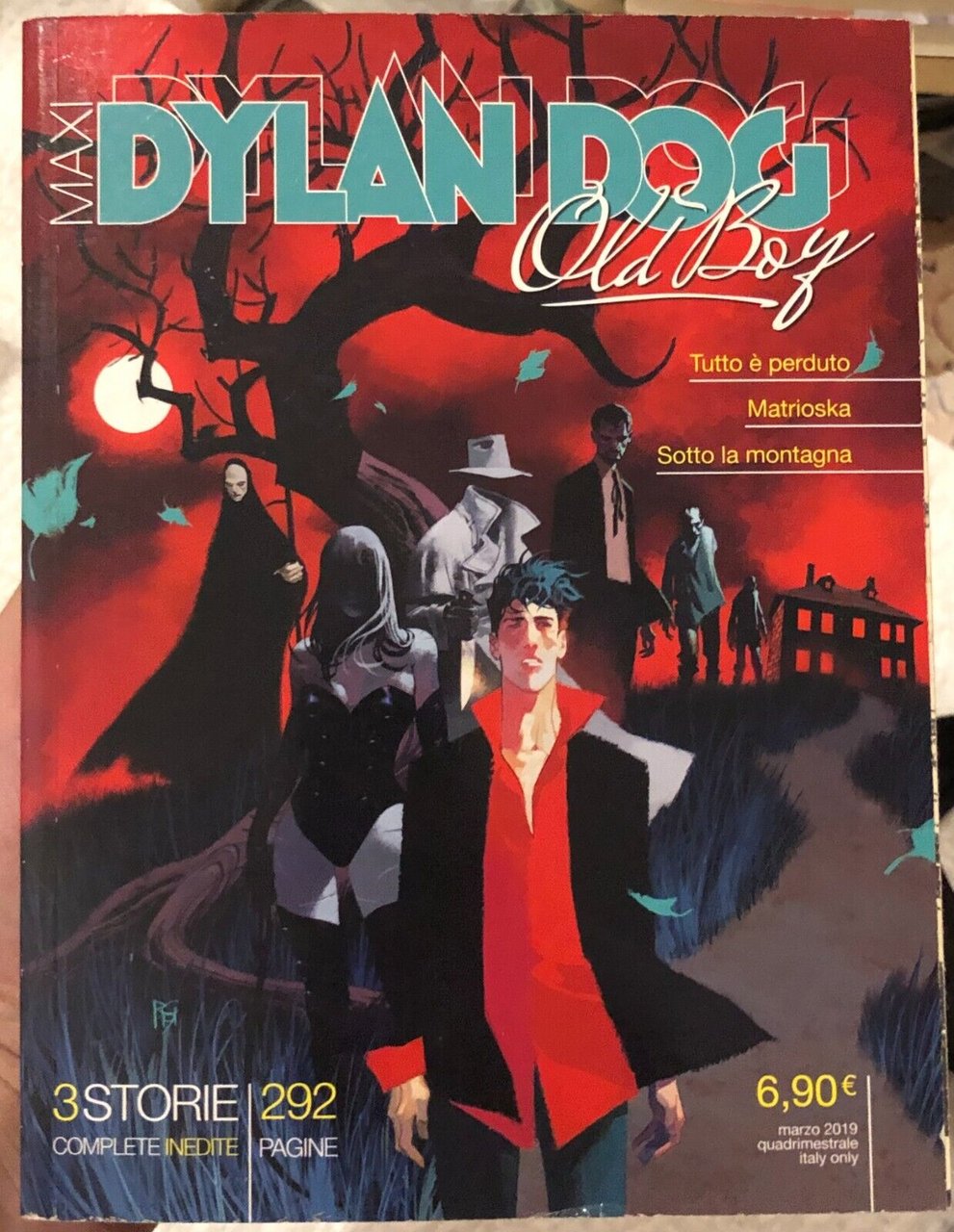 Maxi Dylan Dog Old Boy n. 35 di Tiziano Slavi, …