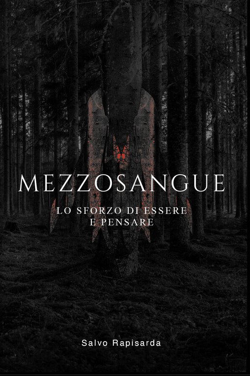 Mezzosangue. Lo sforzo di essere e pensare. di Salvo Rapisarda, 2022, Youcanp