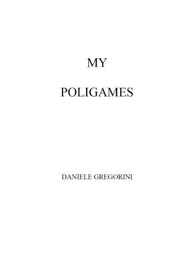 My poligames di Daniele Gregorini, 2023, Youcanprint