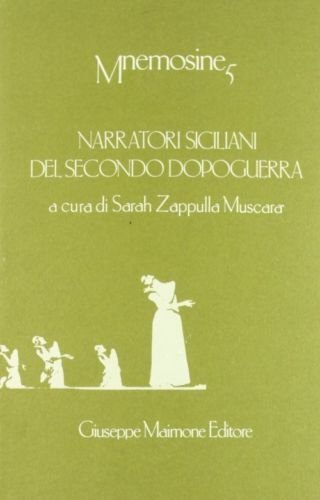 Narratori siciliani del secondo dopoguerra. - [Giuseppe Maimone Editore]