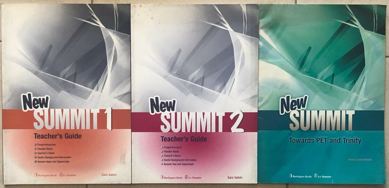 New Summit 1-2 Teacher?s Guide+Towards PET and Trinity di Sara … | Immagine principale