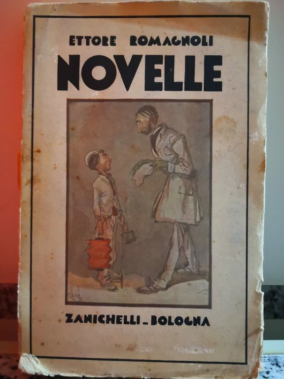 Novelle di Ettore Romagnoli, 1931, Zanichelli-F