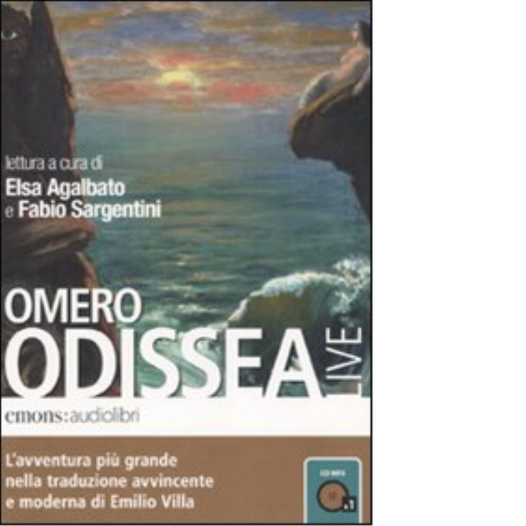 Odissea Audiolibro di Omero - Emons edizioni, 2010