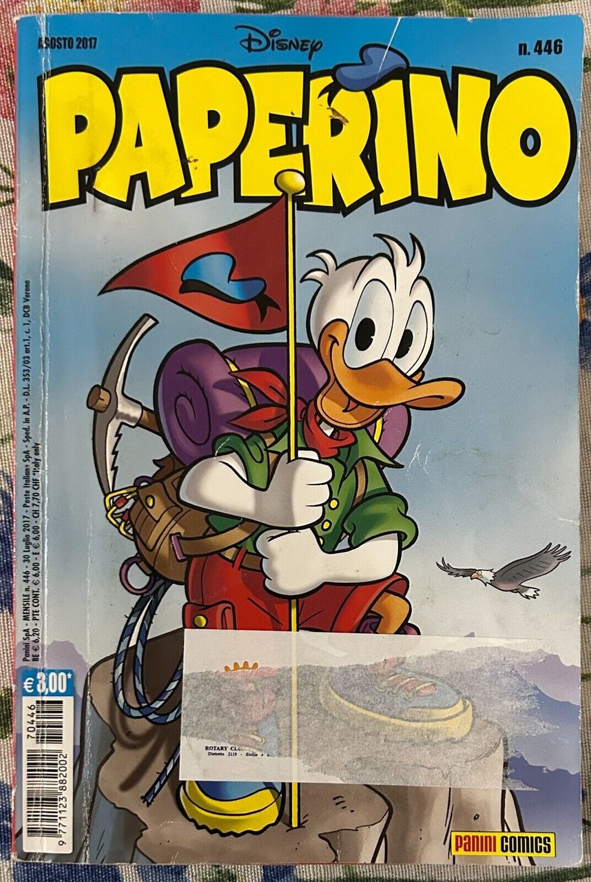 Paperino n. 446 di Walt Disney, 2017, Panini Comics | Immagine principale