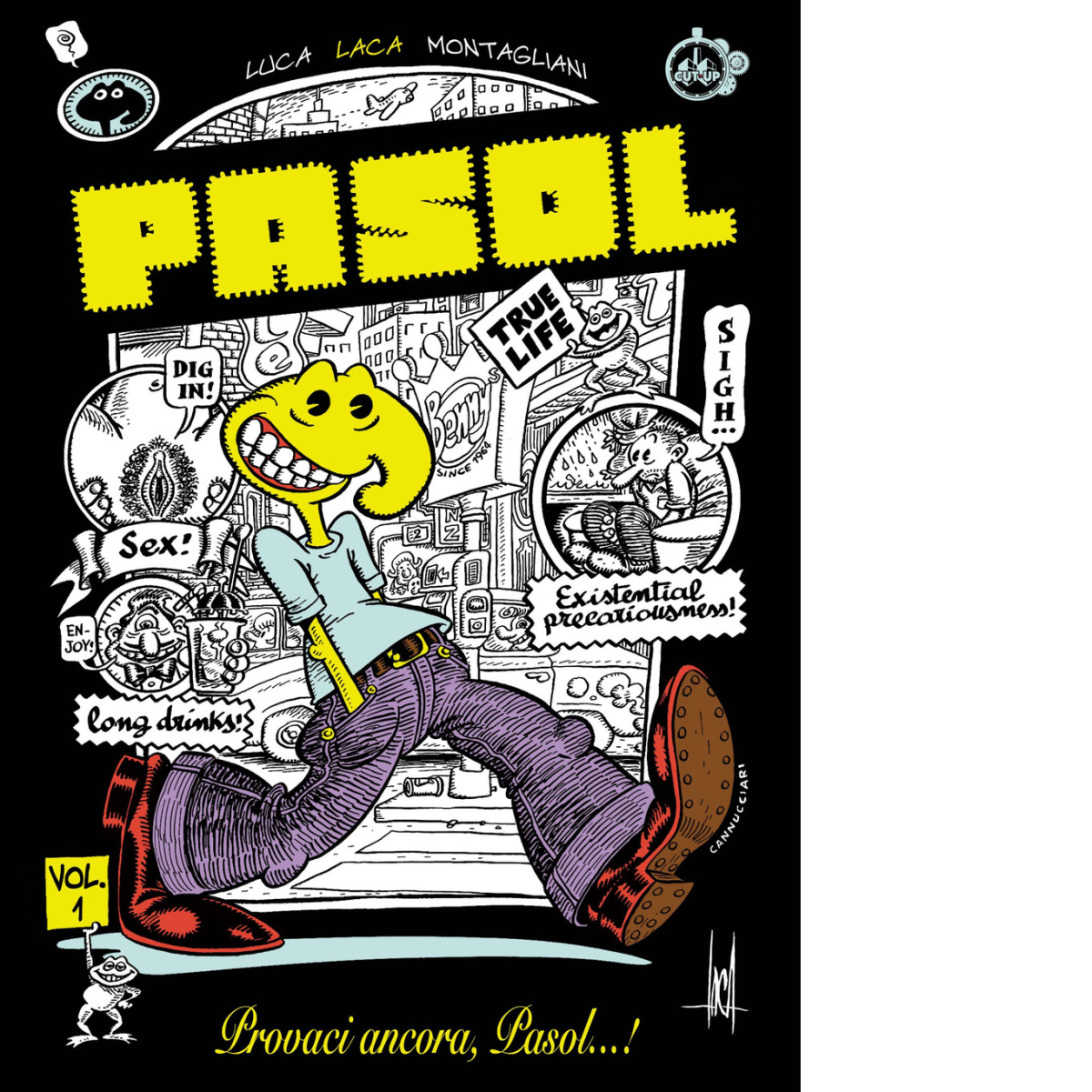 Pasol vol.1 - Luca Laca Montagliani - Cut-up, 2019