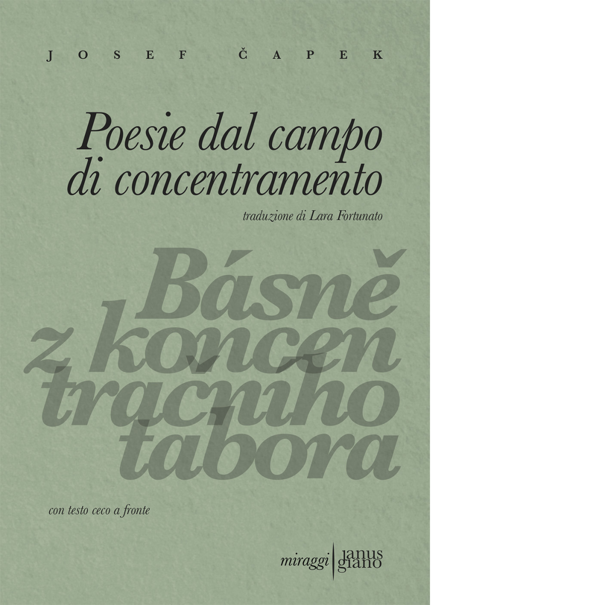 Poesie dal campo di concentramento. Ediz. ceca e italiana di …